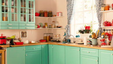 The most beautiful and simple ideas for decorating a small kitchen space 2022
