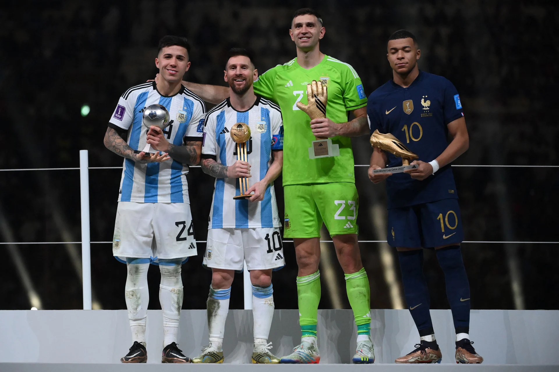 Messi the best Get to know the 2022 World Cup award winners