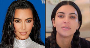 kim Kardashian no makeup 2023